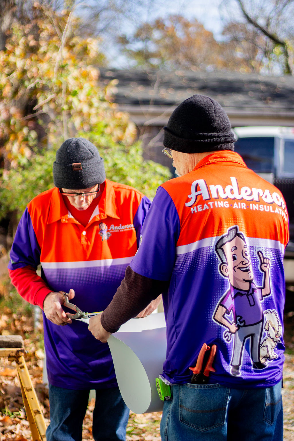 Anderson Heating, Air & Insulation — Custom Sheet Metal