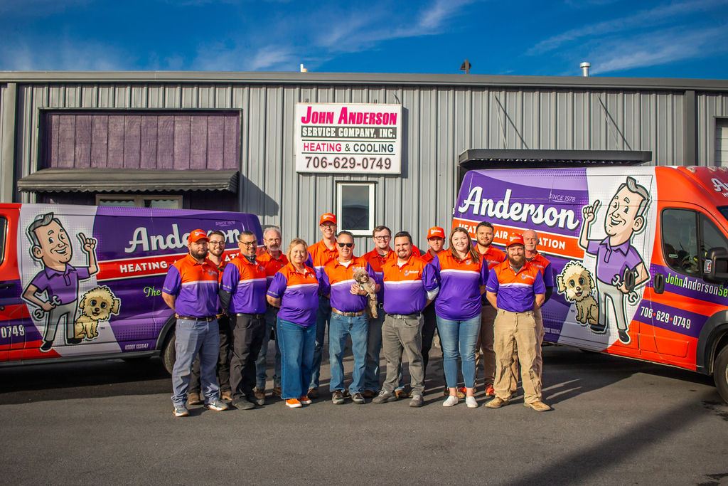Anderson Heating, Air & Insulation customer base