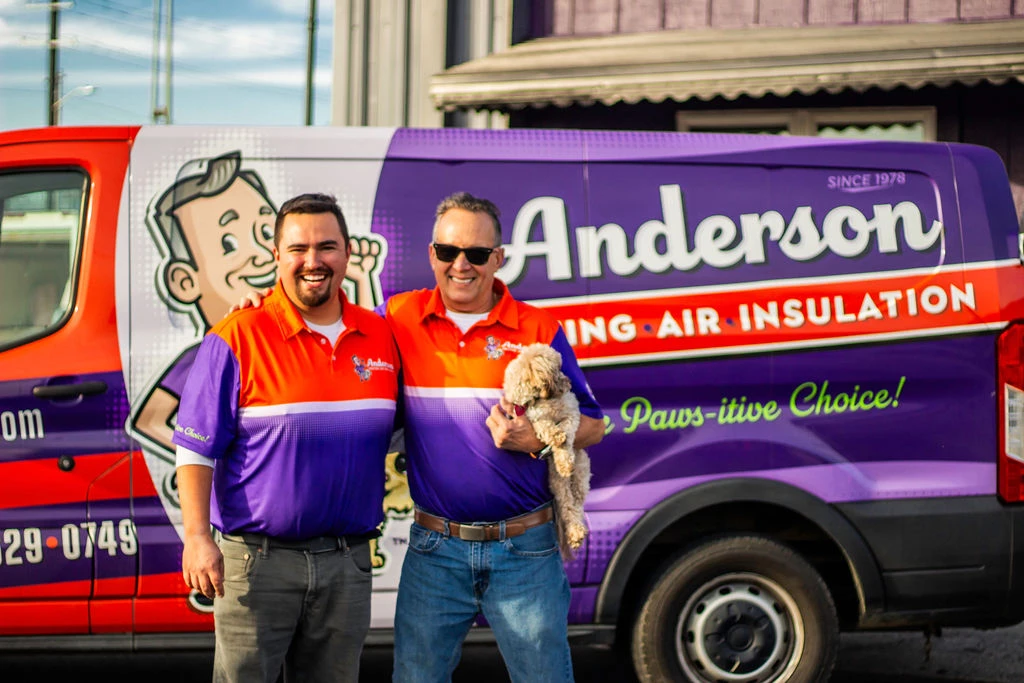 Anderson Heating, Air & Insulation Teams