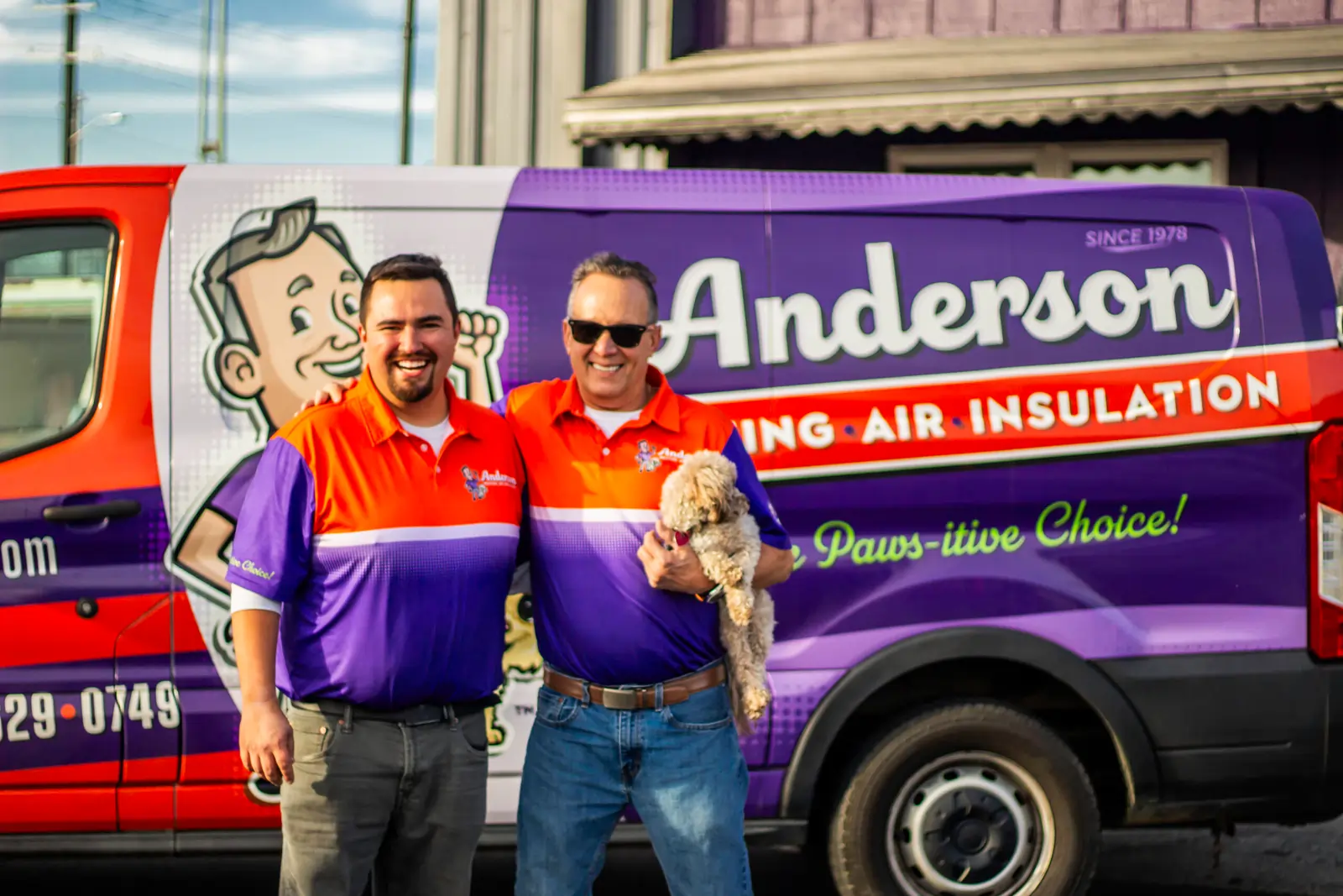 Anderson insulation and HVAC work