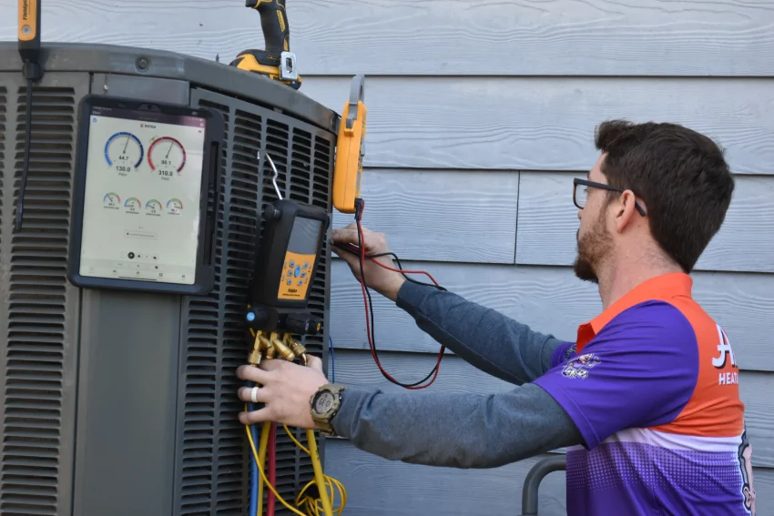 Anderson Heating, Air & Insulation 3 Punch List Digital | Anderson HVAC AC Heating Pump3